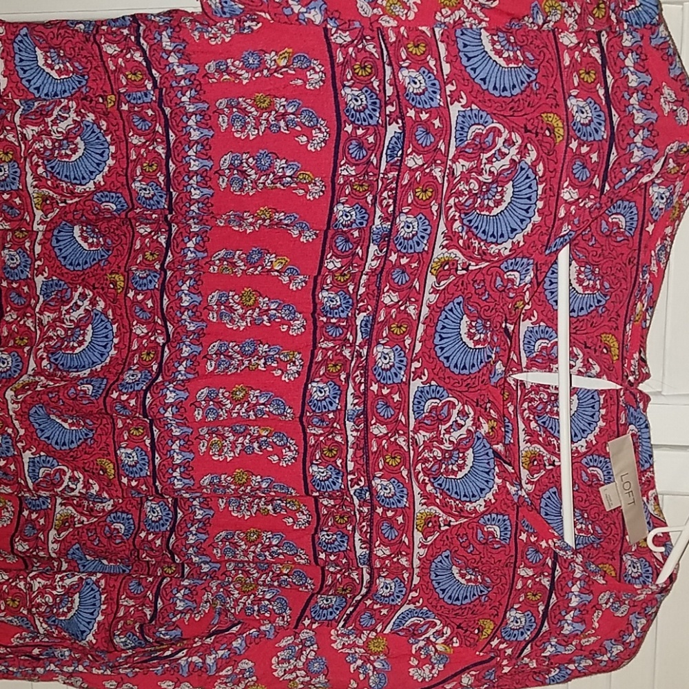 Floral print blouse